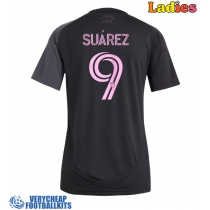 Inter Miami Luis Suarez #9 Replica Away Shirt Ladies 2025-26 Short Sleeve